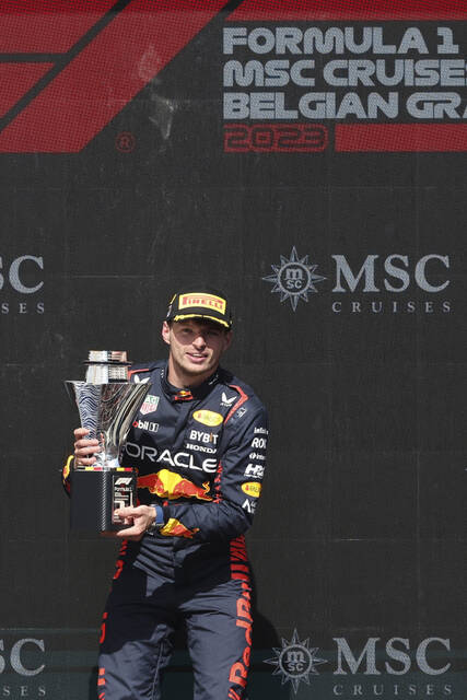 Verstappen’s dominance makes a 3rd straight F1 title look like a formality